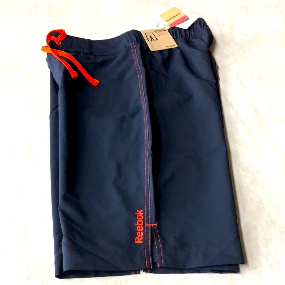 Reebok Men’s PlayDry Classic Cut for Built-In Performance Workout Shorts Size S